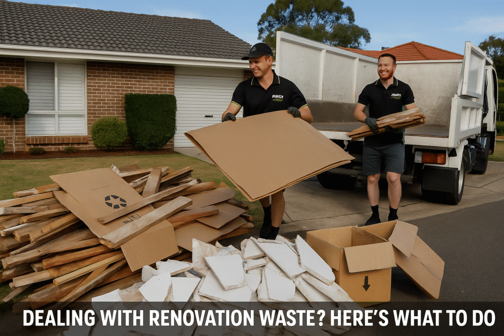 Renovation waste removal Sydney-wide done fast. Clear rubble, timber, old fixtures and more with Amigo’s expert junk removal service.