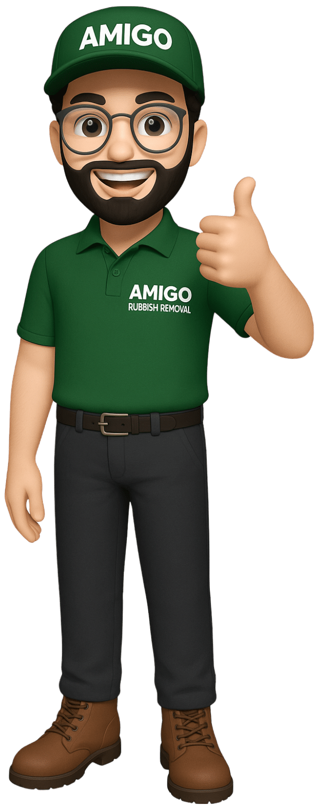 Amigo Rubbish Mascots